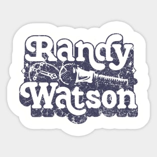 Randy Watson Vintage Sticker